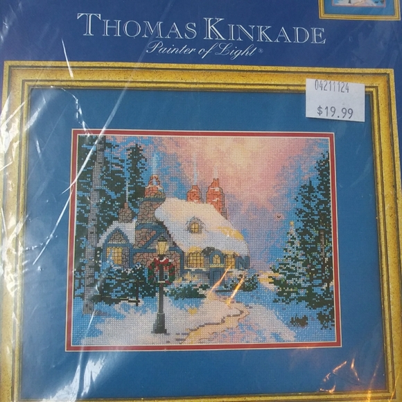 Cross Stitch Kit Stonehearth Hutch - NWT Vintage